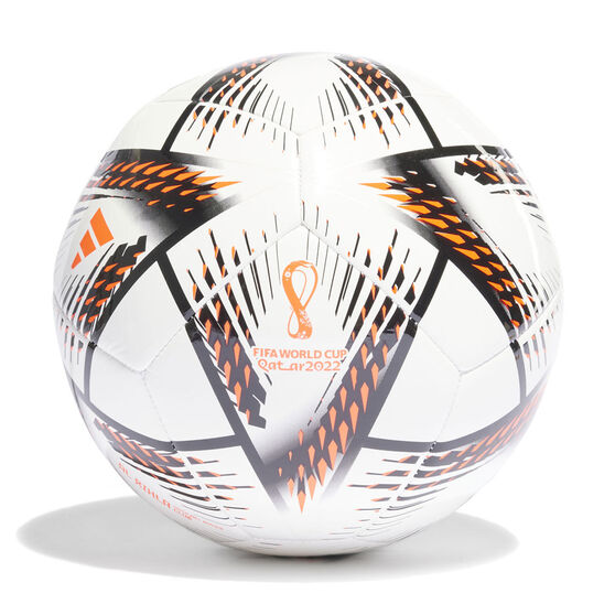 adidas Al Rihla 2022 World Cup Replica Club Ball, White, rebel_hi-res