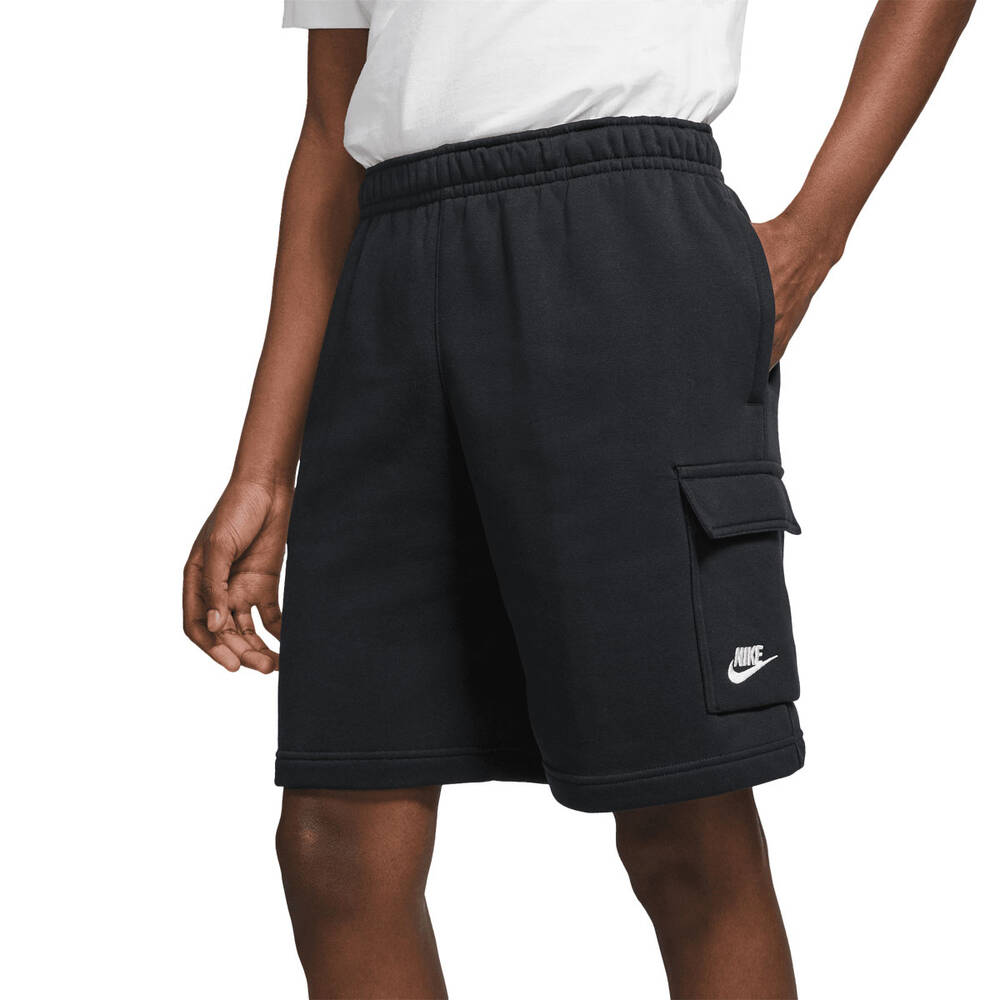 Nike Mens Sportswear Club Cargo Shorts Black XL | Rebel Sport