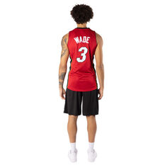 Miami Heat 2005/06 Dwyane Wade Authentic Road Jersey, Red, rebel_hi-res