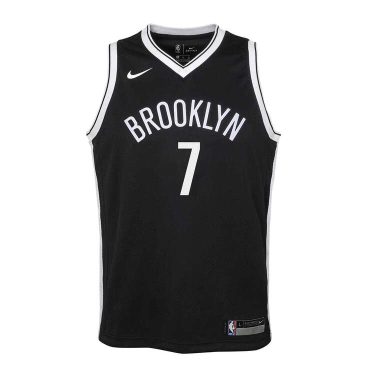 Youth Nike Kevin Durant Black Brooklyn Nets 2020/21 Swingman