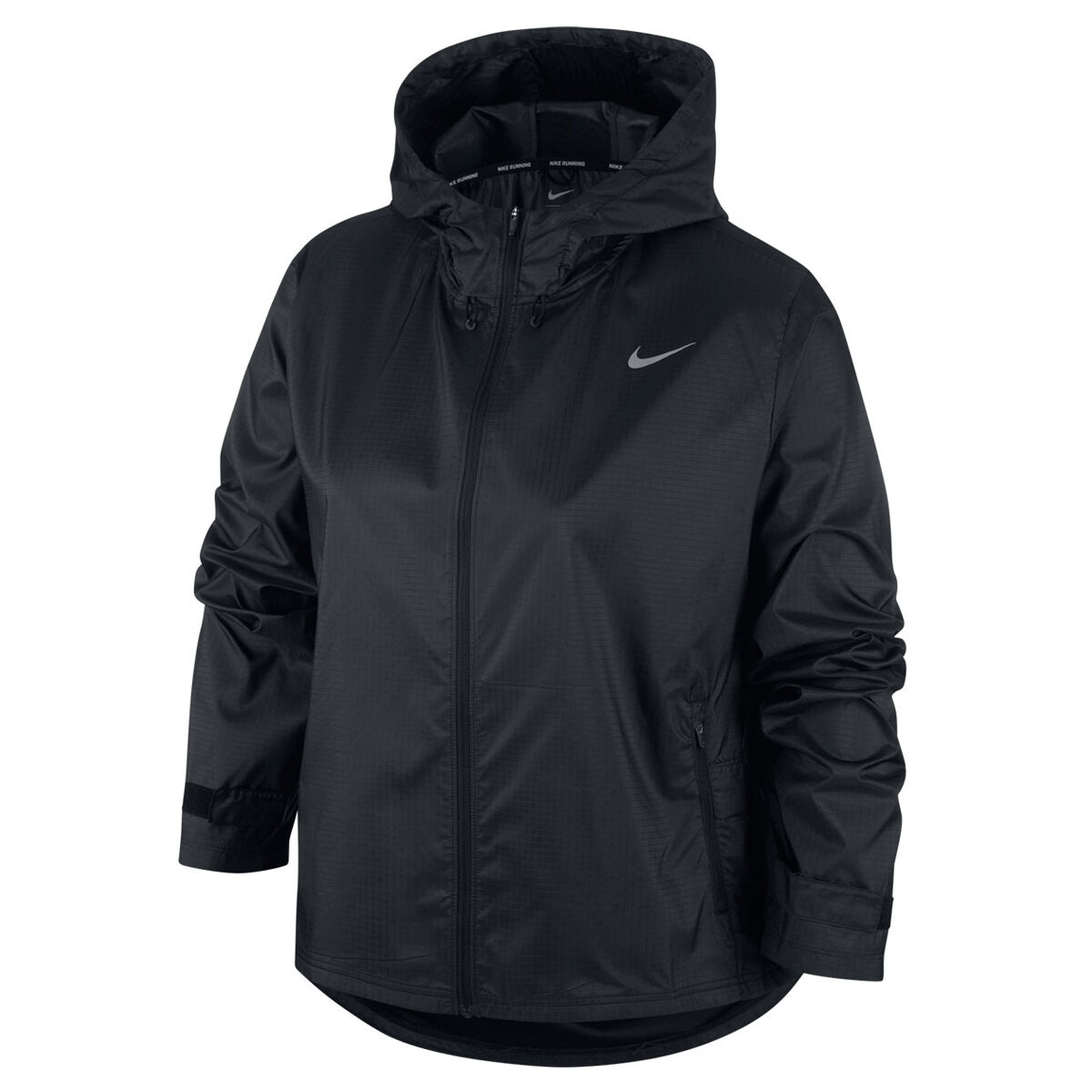 Black nike rain jacket online