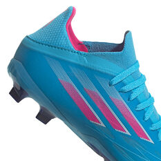 adidas X Speedflow .1 Kids Football Boots, Blue/Pink, rebel_hi-res