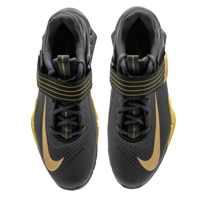 Nike Savaleos Mens Training Shoes, Black/Gold, rebel_hi-res