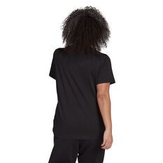 adidas Womens Essentials Logo Tee (Plus Size) Black XL, Black, rebel_hi-res