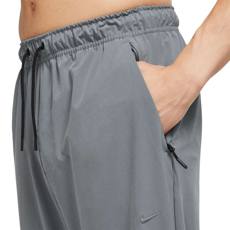 Nike Mens Dri-FIT Versatile Open Hem Pants, Grey, rebel_hi-res