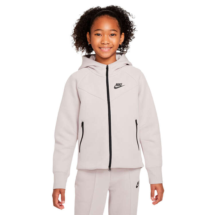 Nike Kids Sportswear Tech Fleece Full Zip Hoodie Violet/Black XS, Violet/Black, rebel_hi-res