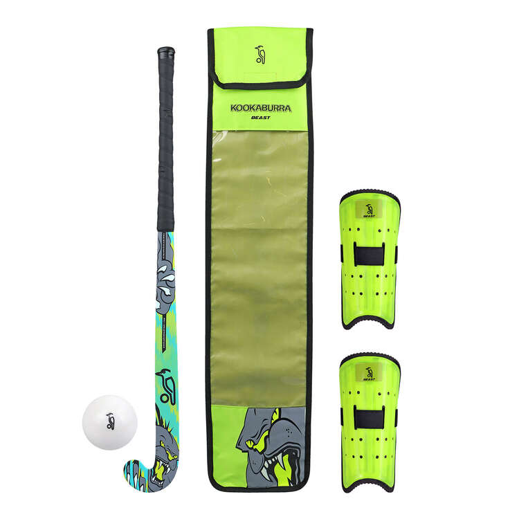 Kookaburra Beast Hockey Starter Pack Green 34, Green, rebel_hi-res
