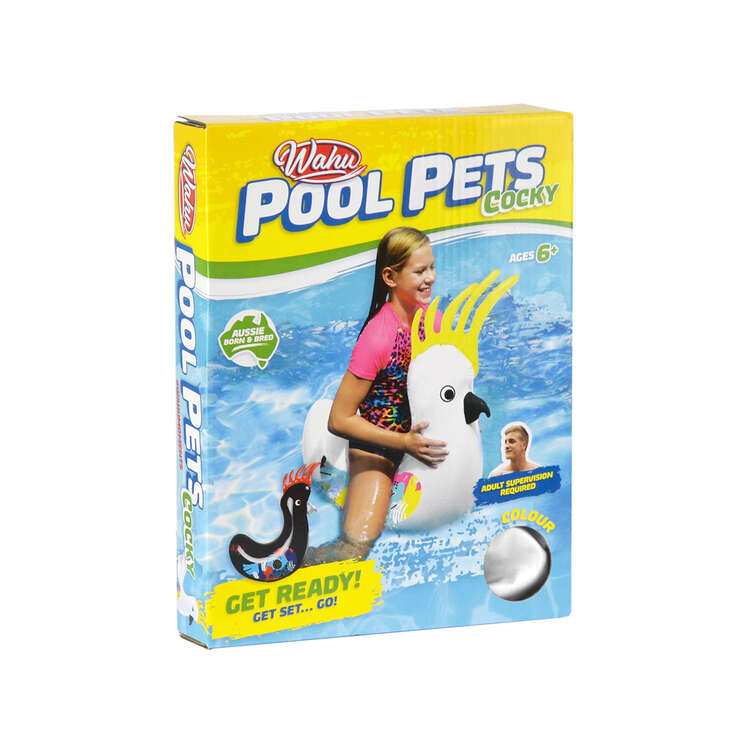 Wahu Pool Pets Inflatable Cockatoo, , rebel_hi-res