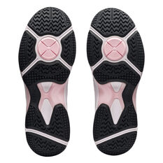Asics Netburner Super FF Womens Netball Shoes, White/Silver, rebel_hi-res