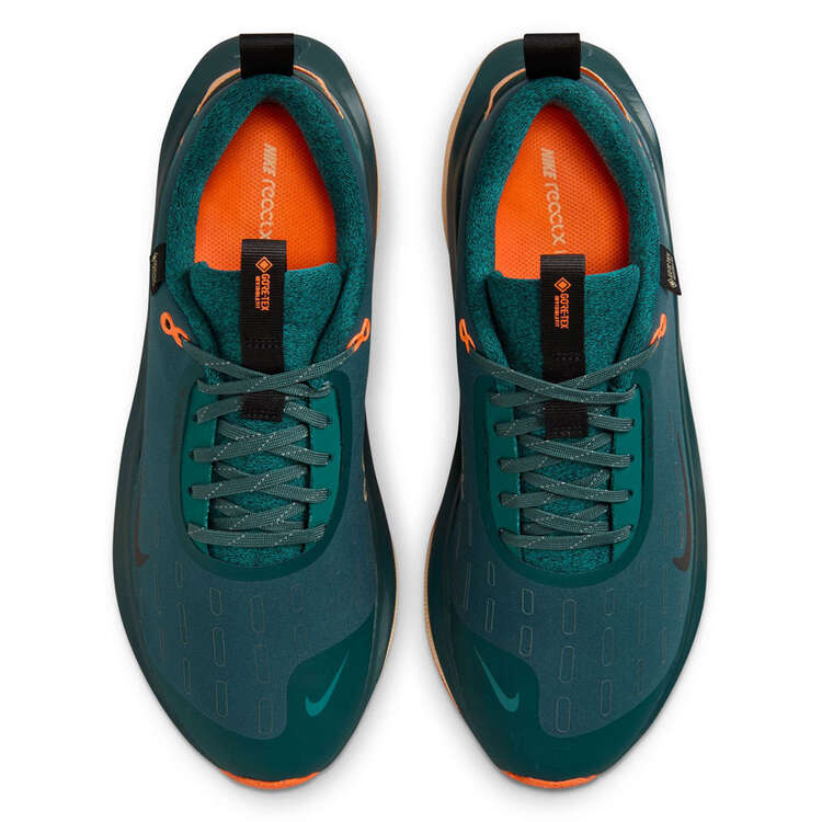 Nike InfinityRN 4 Mens Running Shoes Green/Orange US 8, Green/Orange, rebel_hi-res