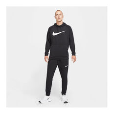 Nike Mens Dri-FIT Tapered Training Pants Black S, Black, rebel_hi-res