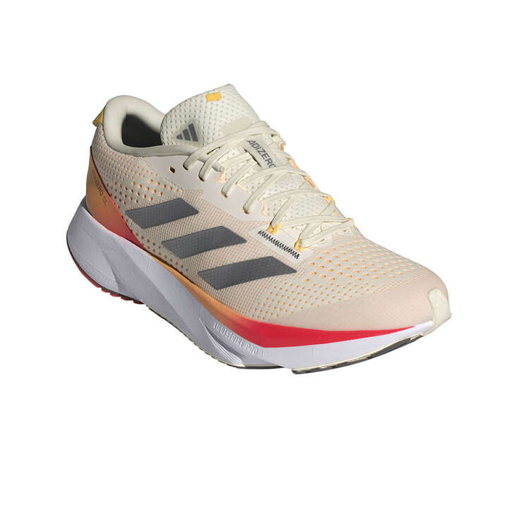 adidas Adizero SL Womens Running Shoes, Tan/Red, rebel_hi-res