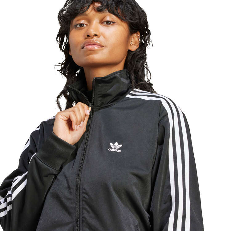 adidas Originals Womens Adicolor Classics Firebird Track Jacket, Black, rebel_hi-res