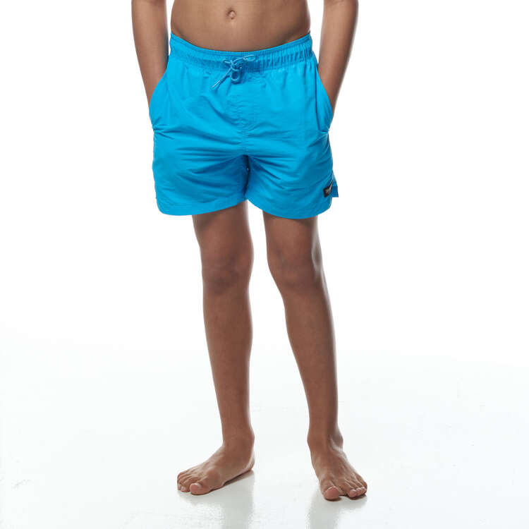 Tahwalhi Youth Solid Pool Shorts, Blue, rebel_hi-res
