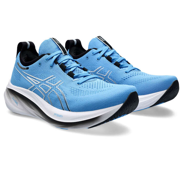 Asics GEL Nimbus 26 Mens Running Shoes, Blue/White, rebel_hi-res