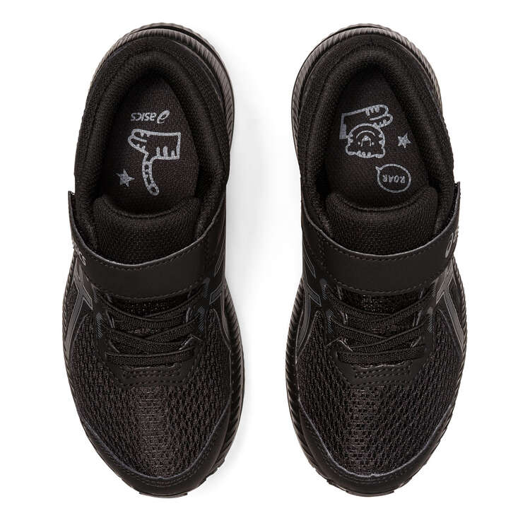 Asics Contend 8 PS Kids Running Shoes Black US 11, Black, rebel_hi-res