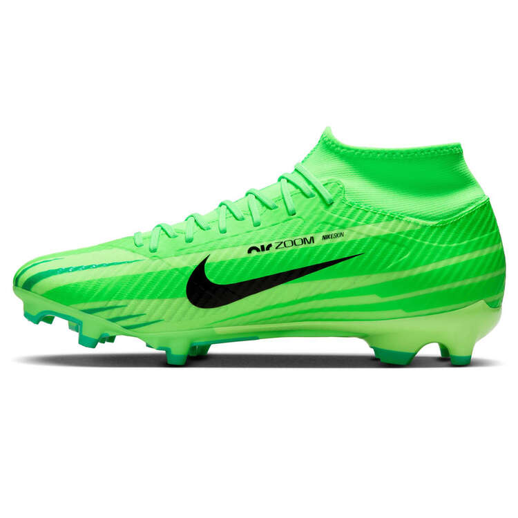 Nike Zoom Mercurial Superfly 9 Academy Football Boots, Green, rebel_hi-res