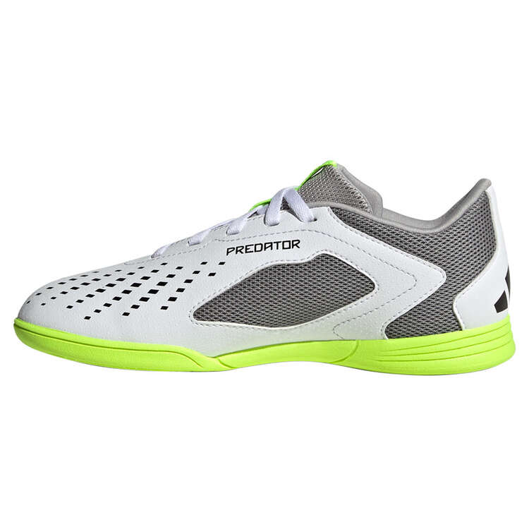 adidas Predator Accuracy .4 Sala Kids Indoor Soccer Shoes White/Black US 11, White/Black, rebel_hi-res