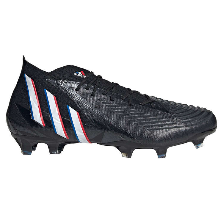 adidas Predator Edge .1 Football Boots Black/White US Mens 6 / Womens 7, Black/White, rebel_hi-res