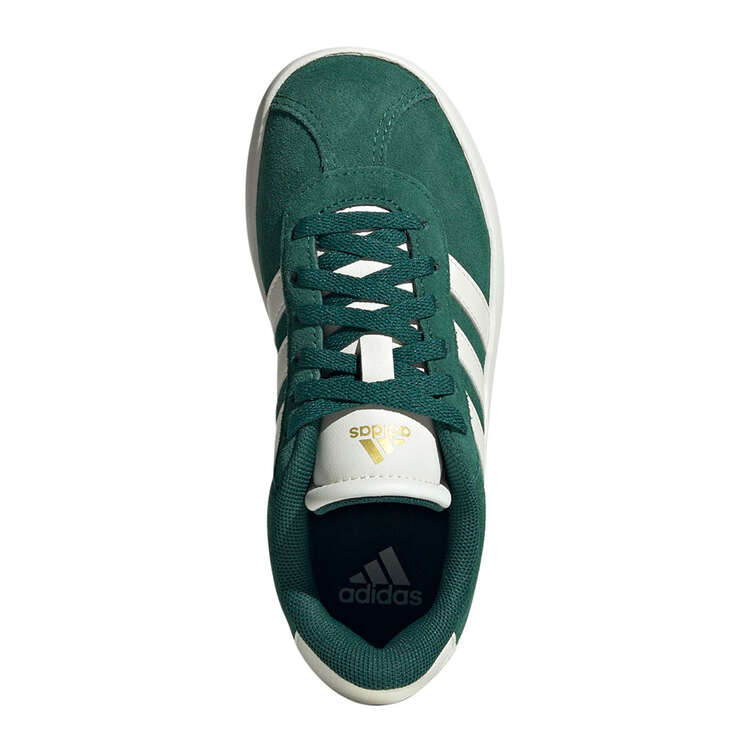 adidas VL Court 3.0 GS Kids Casual Shoes, Green/White, rebel_hi-res