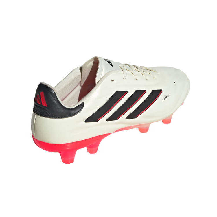 adidas Copa Pure 2 Elite Football Boots, White/Black, rebel_hi-res