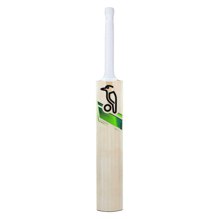Kookaburra Kahuna Pro 7.1 Junior Cricket Bat, Tan/Lime, rebel_hi-res