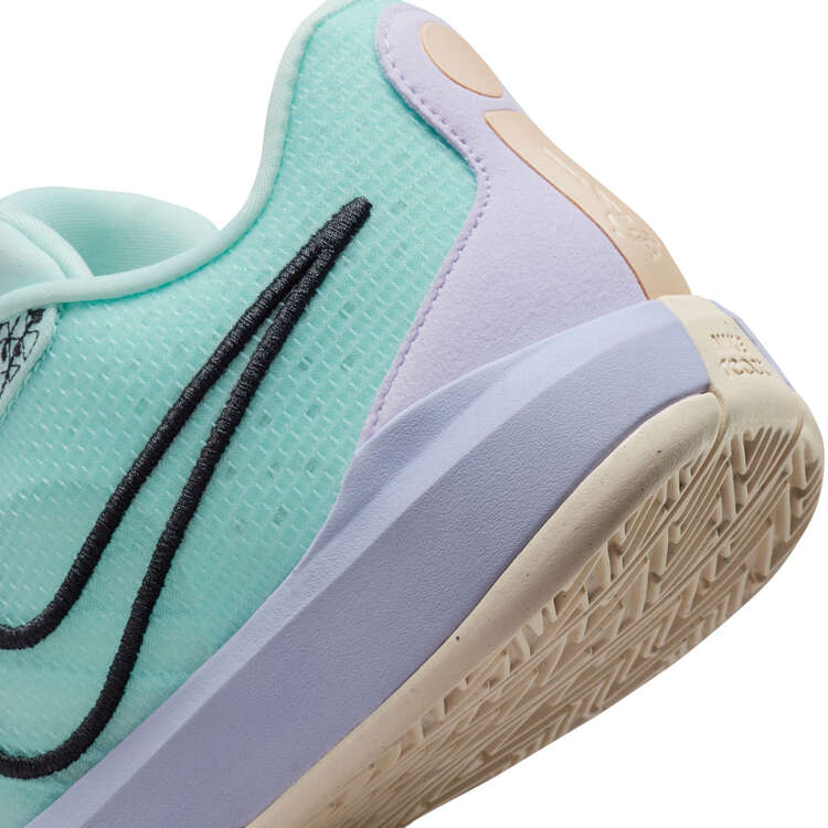 Nike Sabrina 1 Magnetic Brooklyns Finest Basketball Shoes, Green/Purple, rebel_hi-res