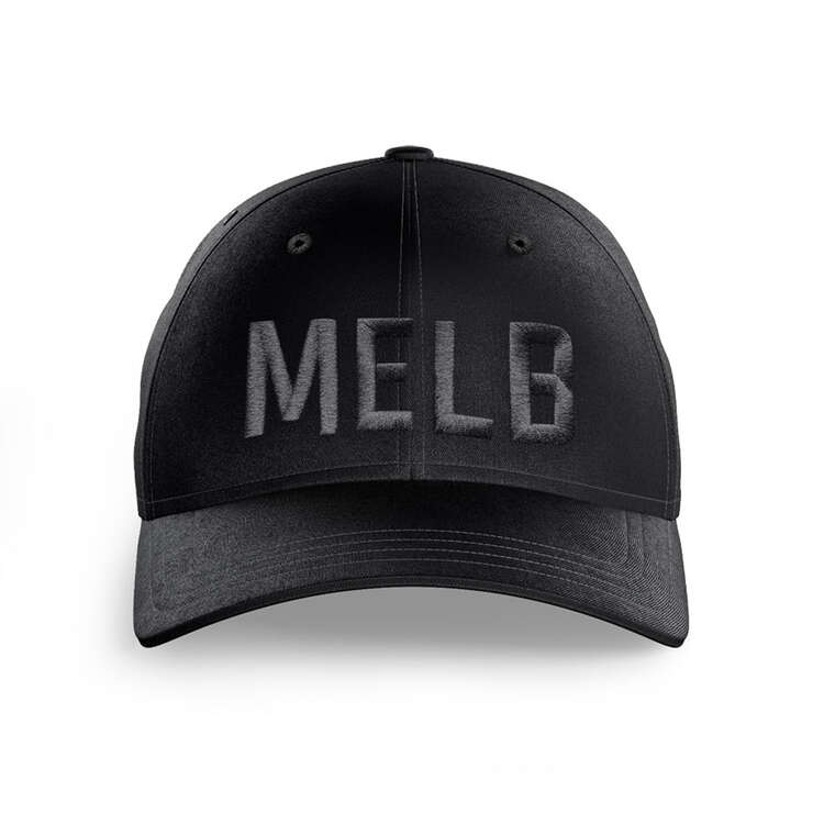 Champion Melbourne United 2023/24 Black on Black Cap, , rebel_hi-res