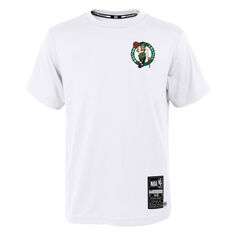 Boston Celtics Mens Logo Tee White S, White, rebel_hi-res