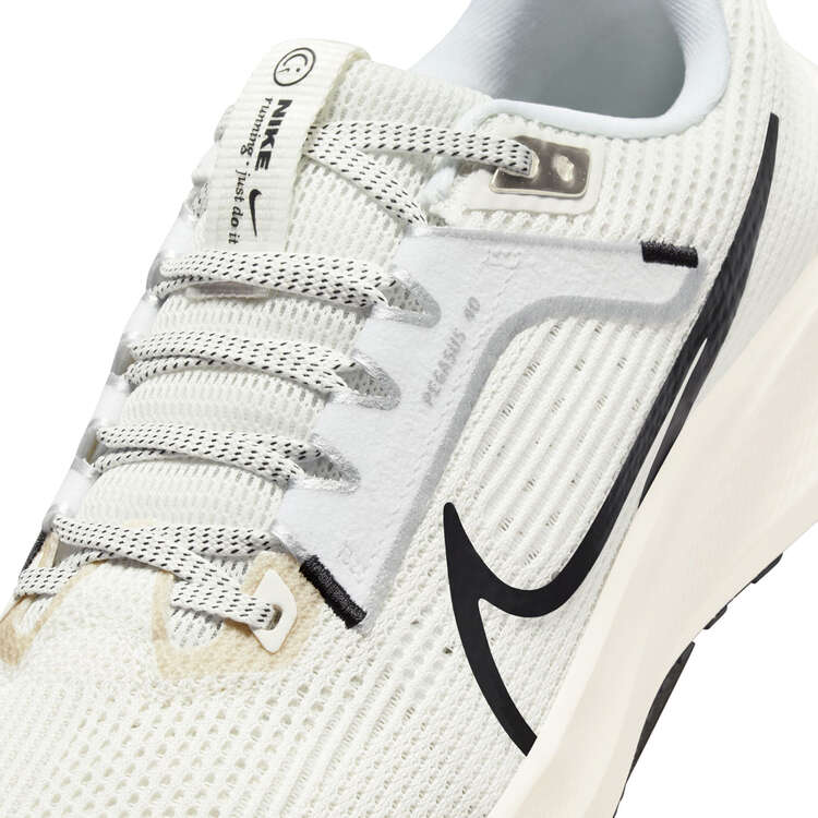 Nike Pegasus 40 Womens Running Shoes, Sail, rebel_hi-res