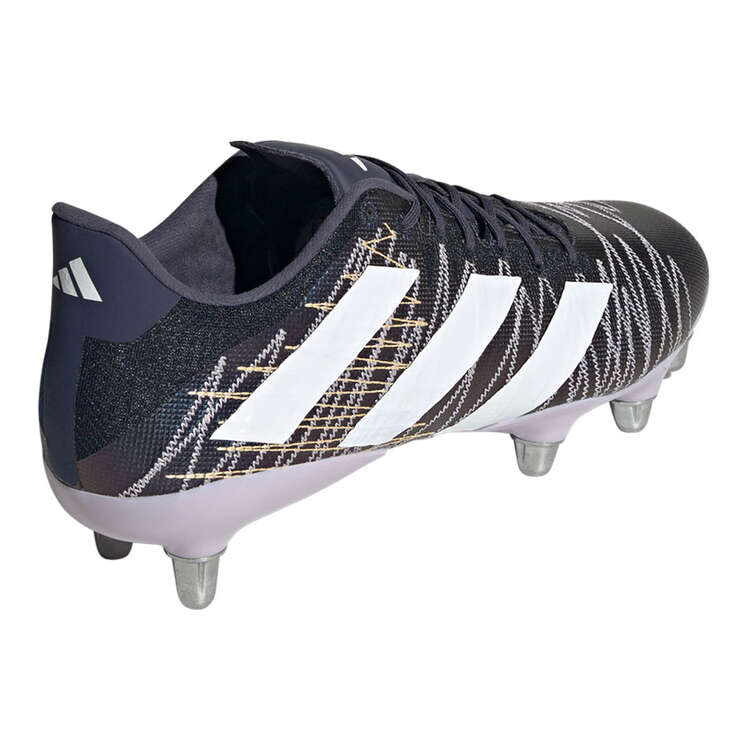 adidas Kakari Z.1 SG Rugby Boots, Navy/White, rebel_hi-res