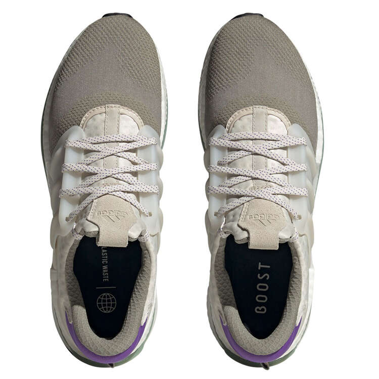 adidas X_PLR Boost Mens Casual Shoes, Grey/Purple, rebel_hi-res