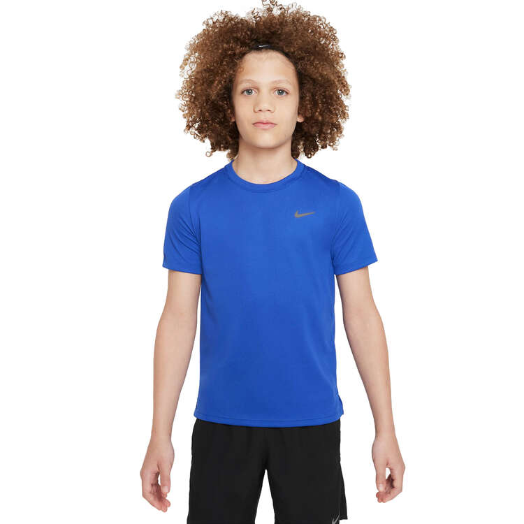Nike Kids Dri-FIT Miler Tee Blue XS, Blue, rebel_hi-res