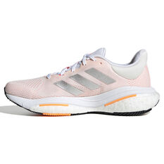 adidas Solarglide 5 Womens Running Shoes, White/Silver, rebel_hi-res