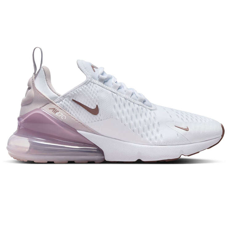 Nike Air Max 270 Womens Casual Shoes White/Rose Gold US 6, White/Rose Gold, rebel_hi-res