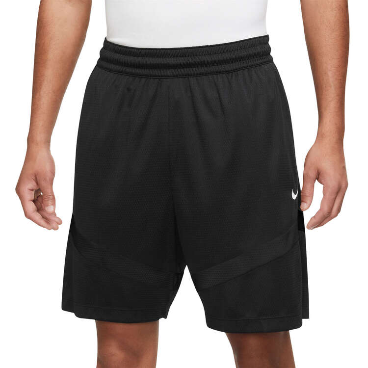 Nike Mens Dri-FIT Icon 8inch Shorts, Black, rebel_hi-res