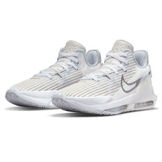 Nike LeBron Witness 6 Basketball Shoes, White, rebel_hi-res
