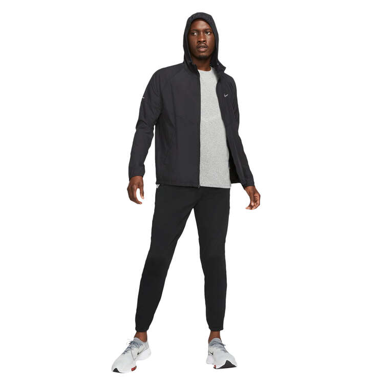 Nike Mens Dri-FIT Challenger Running Trousers Black XL, Black, rebel_hi-res