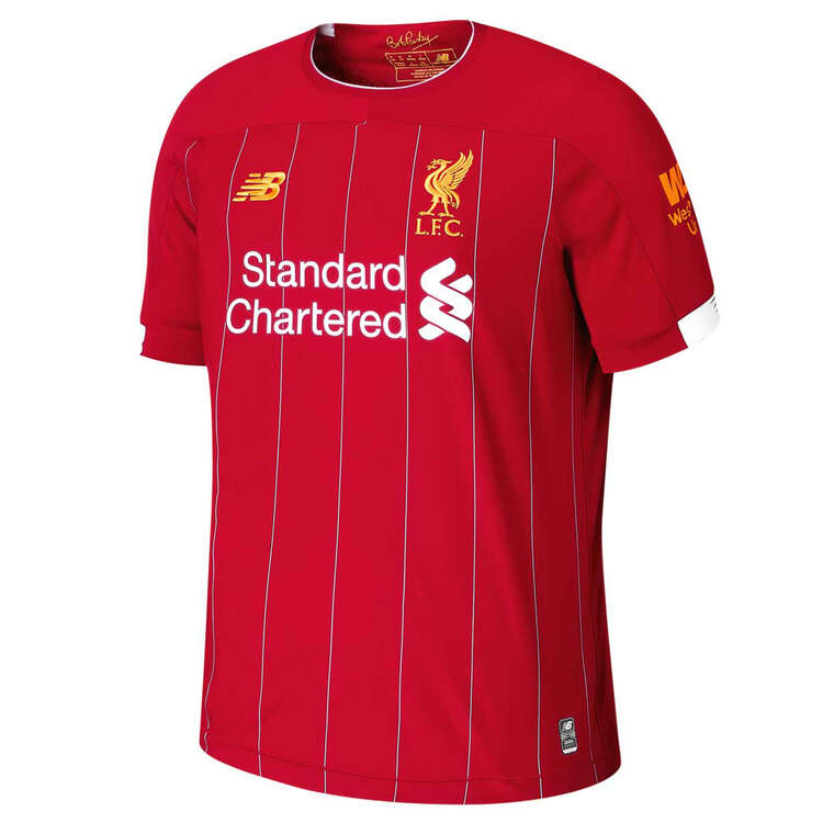 Liverpool FC 2019 / 20 Mens Home Jersey Red M, Red, rebel_hi-res
