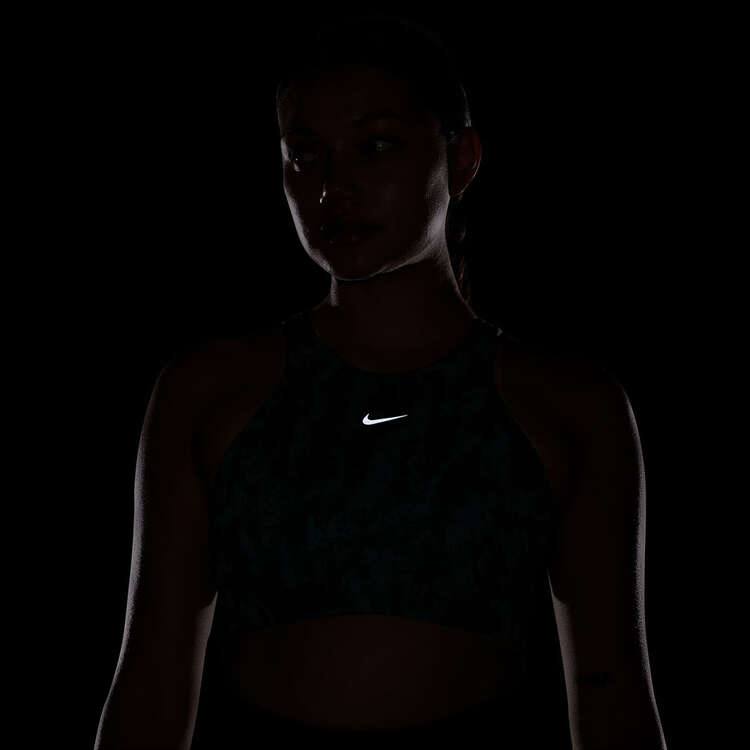 Nike Womens Dri-FIT Alate Curve Medium Support Sports Bra, Green, rebel_hi-res