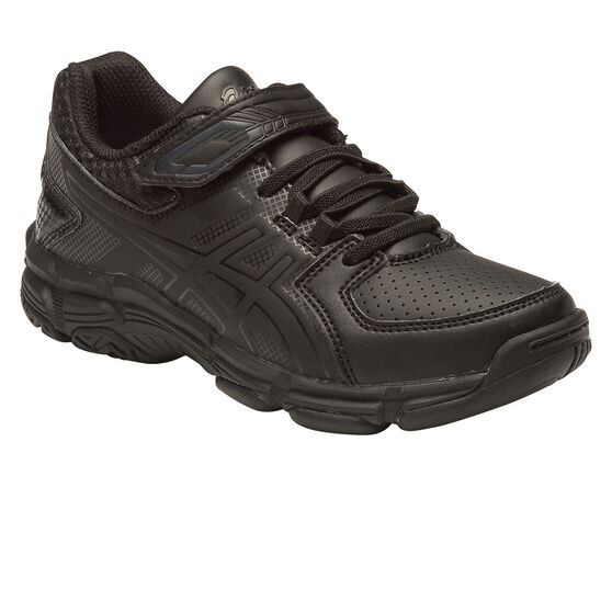 Asics Gel 540TR Leather PS Kids Running Shoes, Black, rebel_hi-res