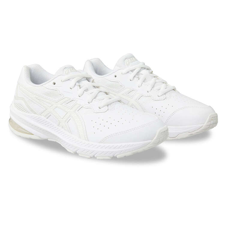 Asics GT 1000 SL 2 GS Kids Running Shoes, White/Grey, rebel_hi-res