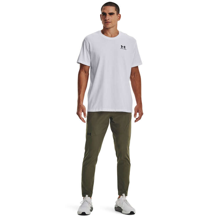 Under Armour Mens UA Unstoppable Tapered Pants, Green, rebel_hi-res