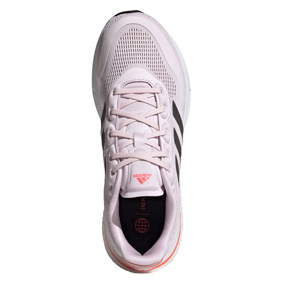 adidas Supernova Womens Running Shoes, Pink/Black, rebel_hi-res