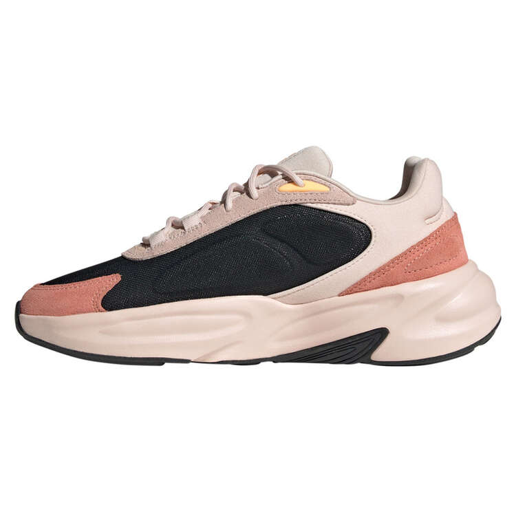 adidas Ozelle Cloudfoam Womens Casual Shoes, Brown/Orange, rebel_hi-res