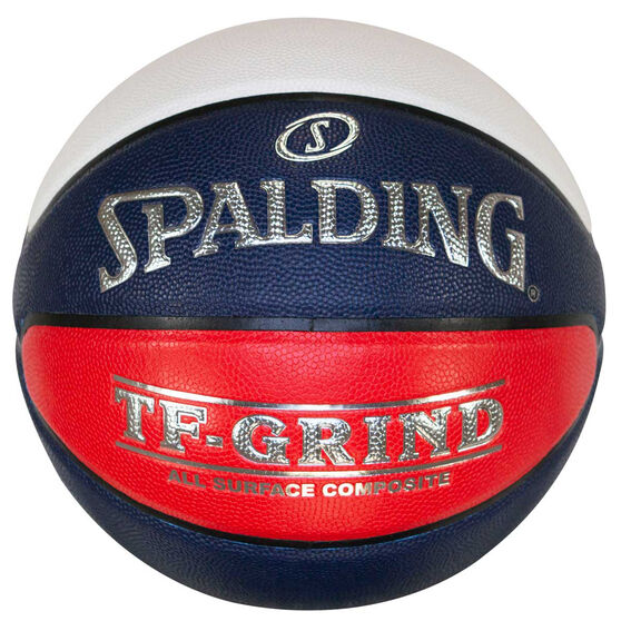 Spalding  TF Grind Basketball Australia Basketball, White / Red, rebel_hi-res