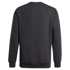 adidas Boys VF Essential Big Logo Sweatshirt Black 8, Black, rebel_hi-res