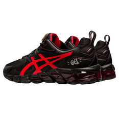 Asics GEL Quantum 180 Mens Casual Shoes Black/Red US 7, Black/Red, rebel_hi-res