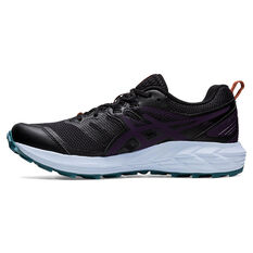 Asics GEL Sonoma 6 Womens Trail Running Shoes, Black/Pink, rebel_hi-res