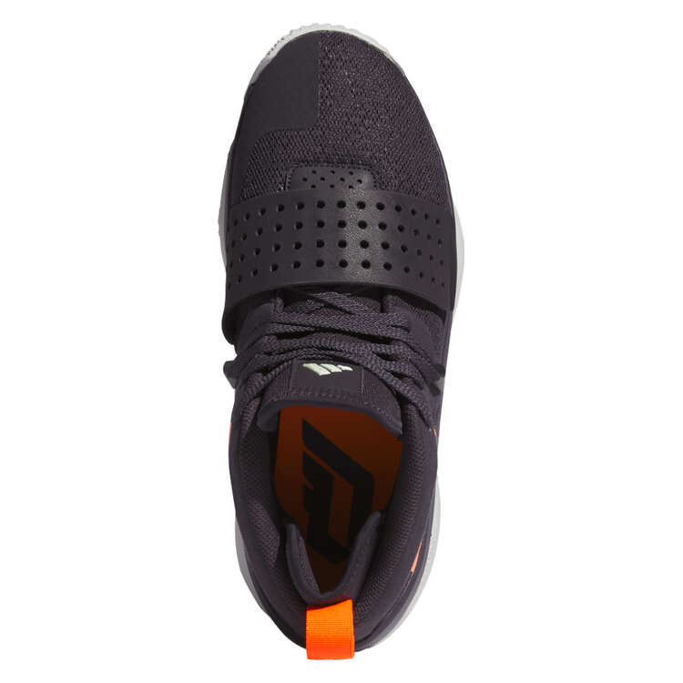 adidas Dame 8 Extply Same Dame Basketball Shoes, Black/Orange, rebel_hi-res